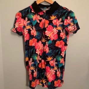 Floral Button Down